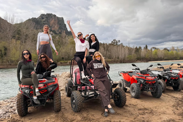 Комбинированный тур в Сиде и Белеке: зиплайн и квадроциклы с купанием в реке