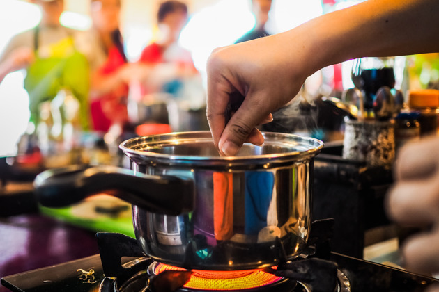 Кулинарный мастер-класс в тайской школе «Силом» в Бангкоке