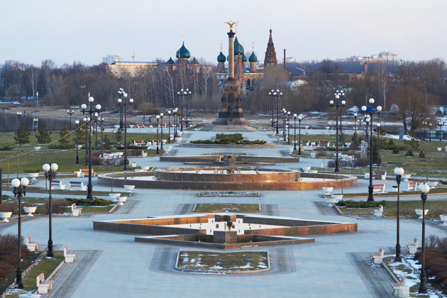 Прогулка по старинным улицам Ярославля