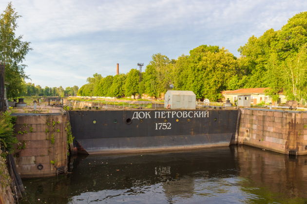 Кронштадт — Никольский (Морской) собор и Петровский док-4