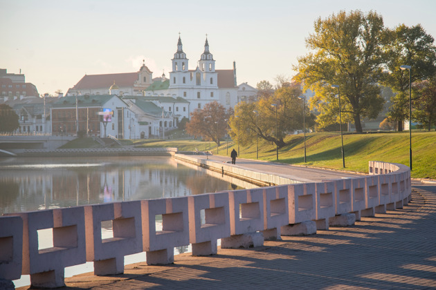Привет, Минск! Утренняя прогулка по столице