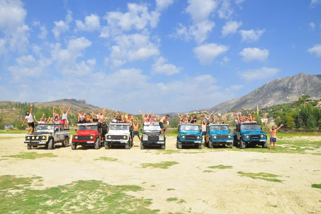 Сиде: Джип-сафари по Зеленому каньону с водной прогулкой