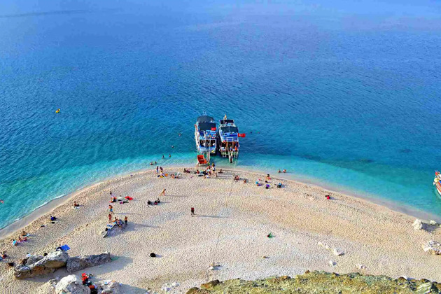 Круиз на яхте к острову Сулуада на закате с трансфером из Анталии