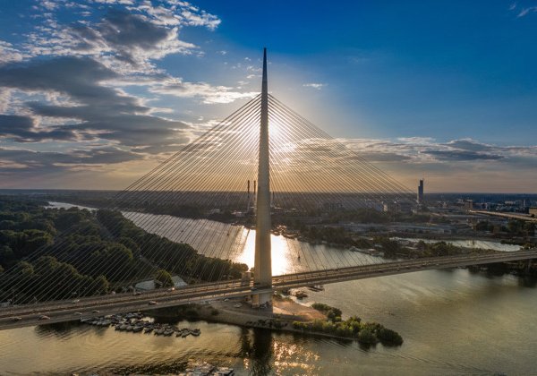 Круиз по Саве и Дунаю с панорамами Белграда и островами
