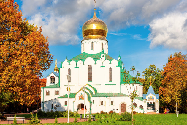 Пушкин: прогулка по Александровскому дворцу и Феодоровскому собору