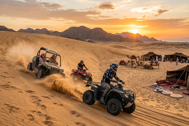Сафари в Хургаде: Экстрим в пустыне и восточные впечатления