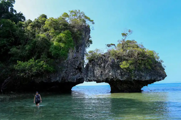Спокойные острова Краби и морской закат