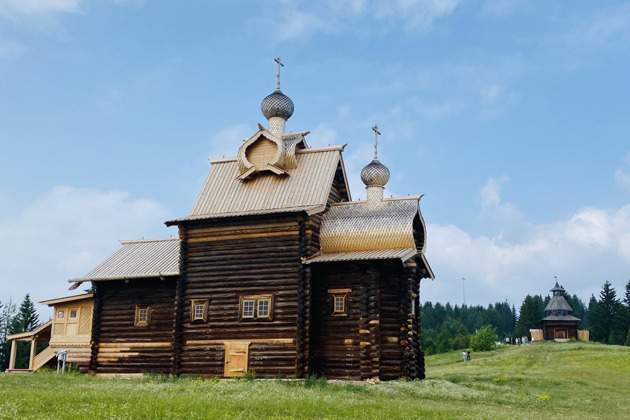 Архитектурно-этнографический музей Хохловка переносит в прошлое