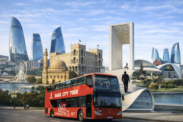 Автобусная экскурсия по Баку с аудиосопровождением и гибким маршрутом