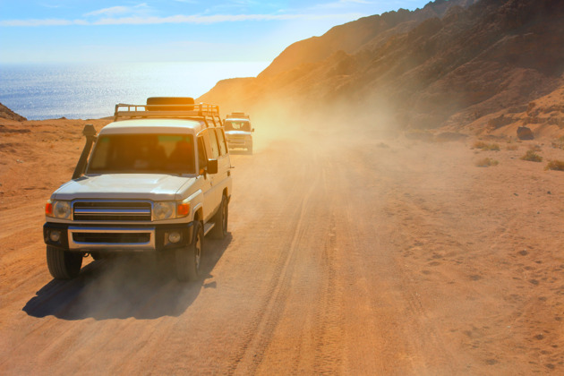 Синайские приключения: каньон, снорклинг и джип-сафари в Дахабе