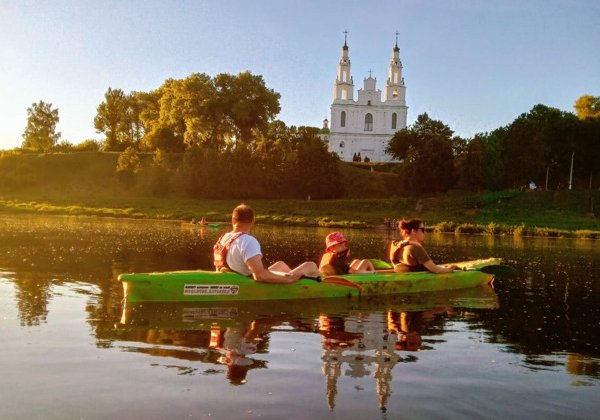 Полоцк: взгляд с воды — обзорная экскурсия по городу на байдарках