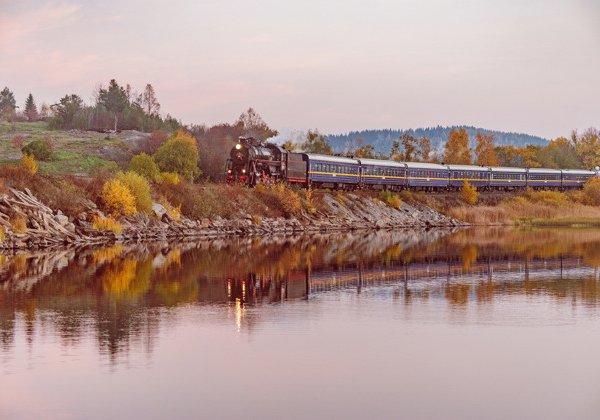 Ретропоезд, олени, водопады и увеличенное время в парке Рускеала