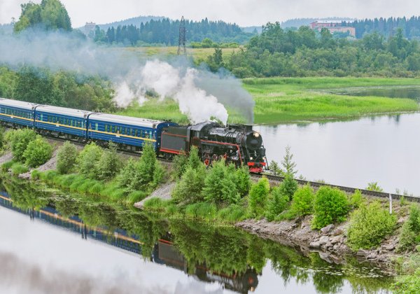 Ретропоезд, олени, водопады и увеличенное время в парке Рускеала