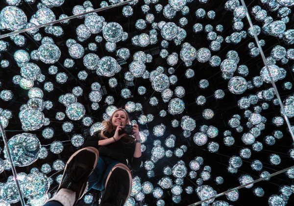 TeamLab Borderless: безграничное цифровое искусство в Токио