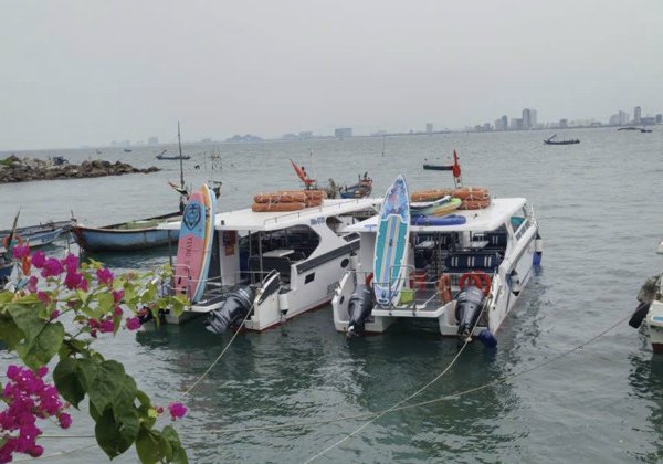 Морская прогулка в Дананге, снорклинг и сап