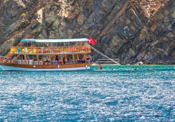 Морская прогулка к Нижнему водопаду Дюден из Анталии - фото 4