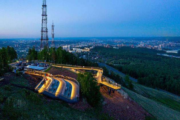 Лучшие смотровые площадки Красноярска, откуда город виден как на ладони