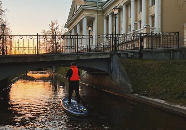 На сапах вокруг Каменного острова - фото 1