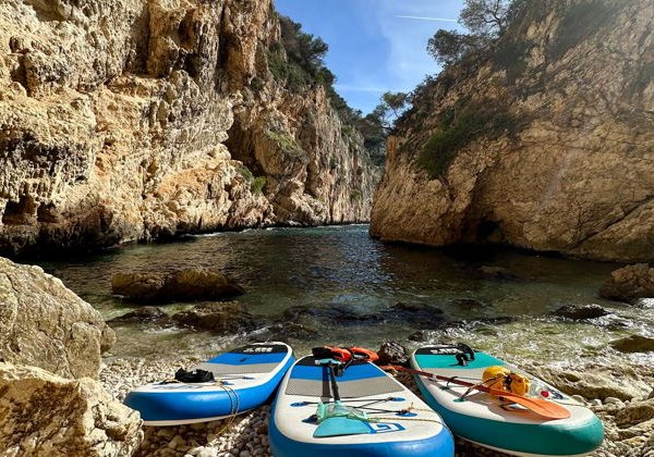 СПЛАВ НА SUP К МОРСКОЙ ПЕЩЕРЕ И СКАЗОЧНОЙ БУХТЕ - фото 4