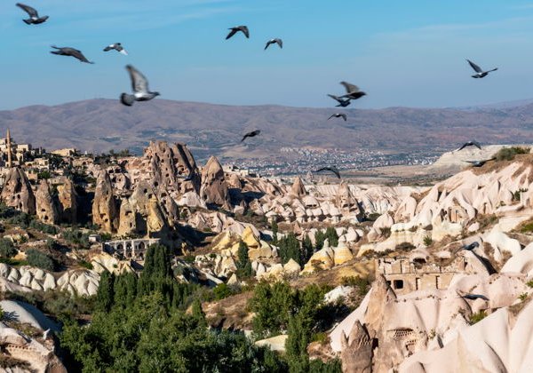 Каппадокия из Кемера на самолете: долины, шары и подземный город - фото 4