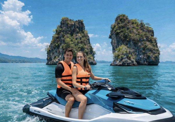 4 часа на гидроциклах (jetski) по островам Пхукета