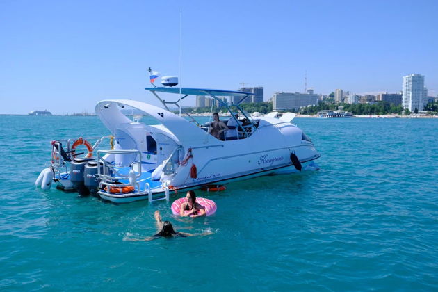 Фото экскурсии - Аренда яхт и морские прогулки из Адлера и Сочи - 13