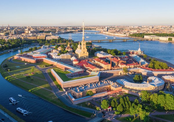 Большая обзорная + водная прогулка или Петропавловская крепость