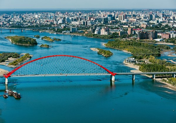 Семь мостов Новосибирска с аудиогидом