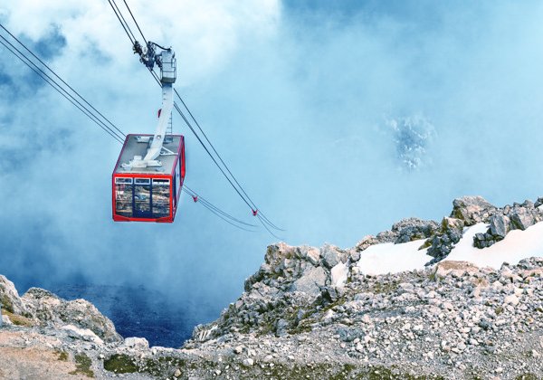 Канатная дорога Олимпос — полёт над облаками из Кириша