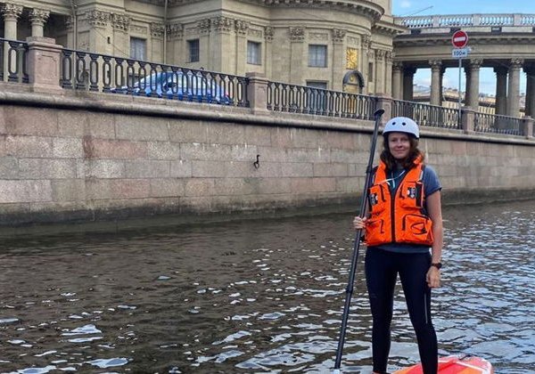 На сапах по центру Петербурга - фото 1