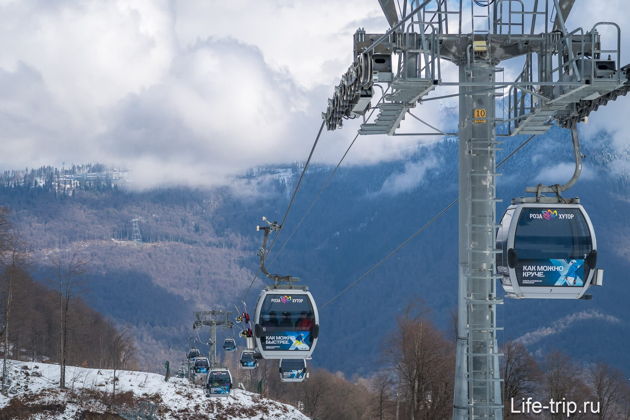 Фото экскурсии - Все курорты Красной Поляны (включен билет на канатку + шоу фонтанов) - 8