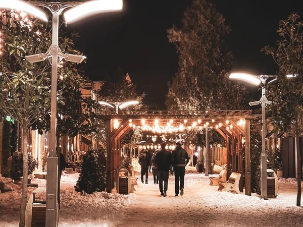 Огни ночного Дербента