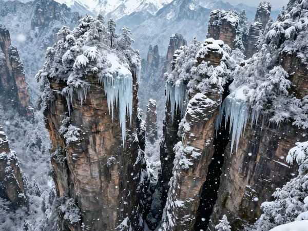 По национальному парку Чжанцзяцзе - фото 4