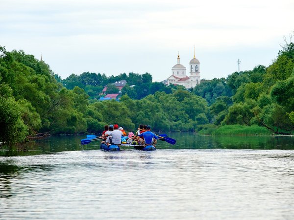 Сплав по Протве с обзорной экскурсией по Боровску