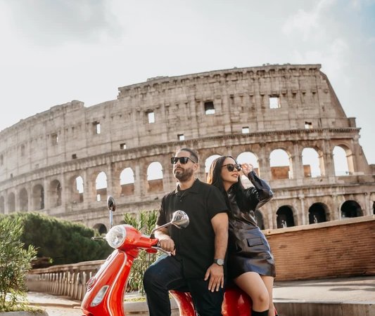 По Риму — на скутере Vespa