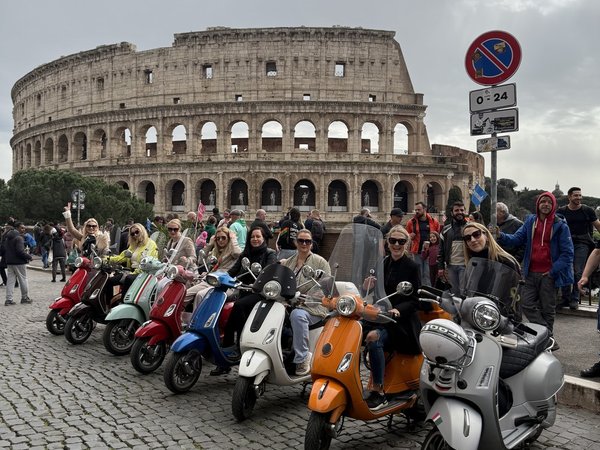 По Риму — на скутере Vespa - фото 4