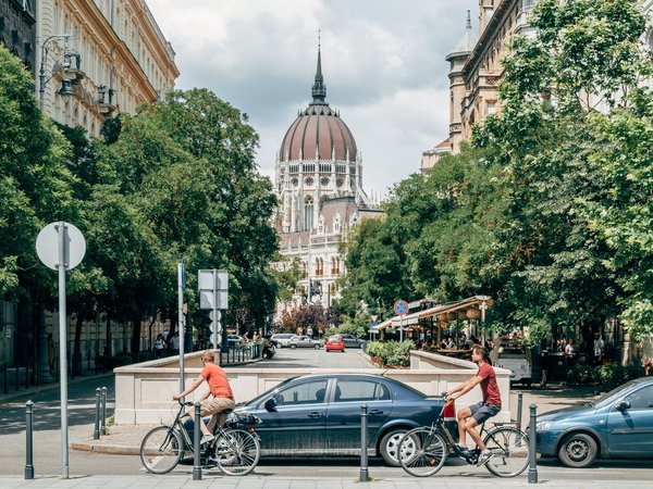 По Будапешту на велосипеде