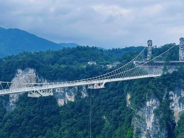 Из Чжанцзяцзе — в каньон Большой долины и пещеру Хуанлун - фото 1