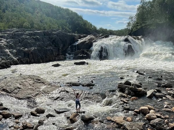 Путешествие к водопадам русской Лапландии - фото 1
