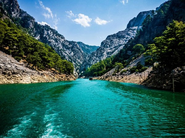 Зелёный каньон из Аланьи: круиз по изумрудному озеру и обед в горах - фото 4