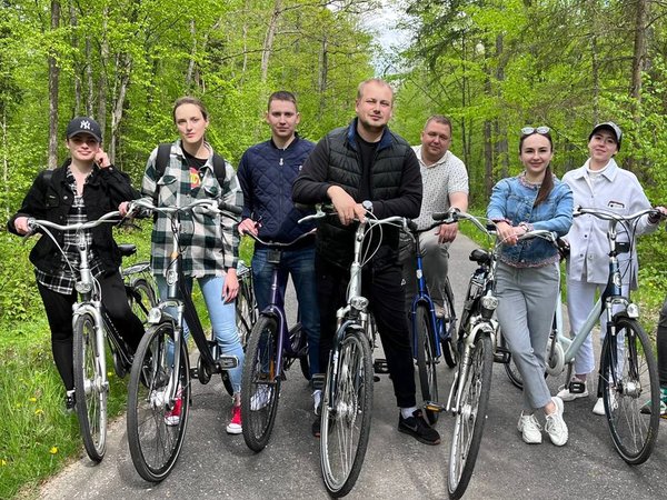По Беловежской пуще — на велосипедах - фото 3