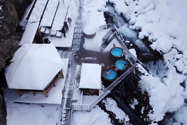 Фото - экскурсия: Тур из Алматы к горячим источникам Алмарасан и водопаду Аюсай