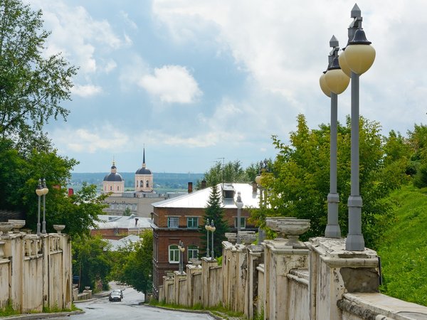 По Томску на автомобиле