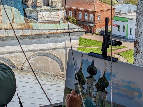 Знакомство с храмом с картины «Грачи прилетели» — и его звонарём - фото 3