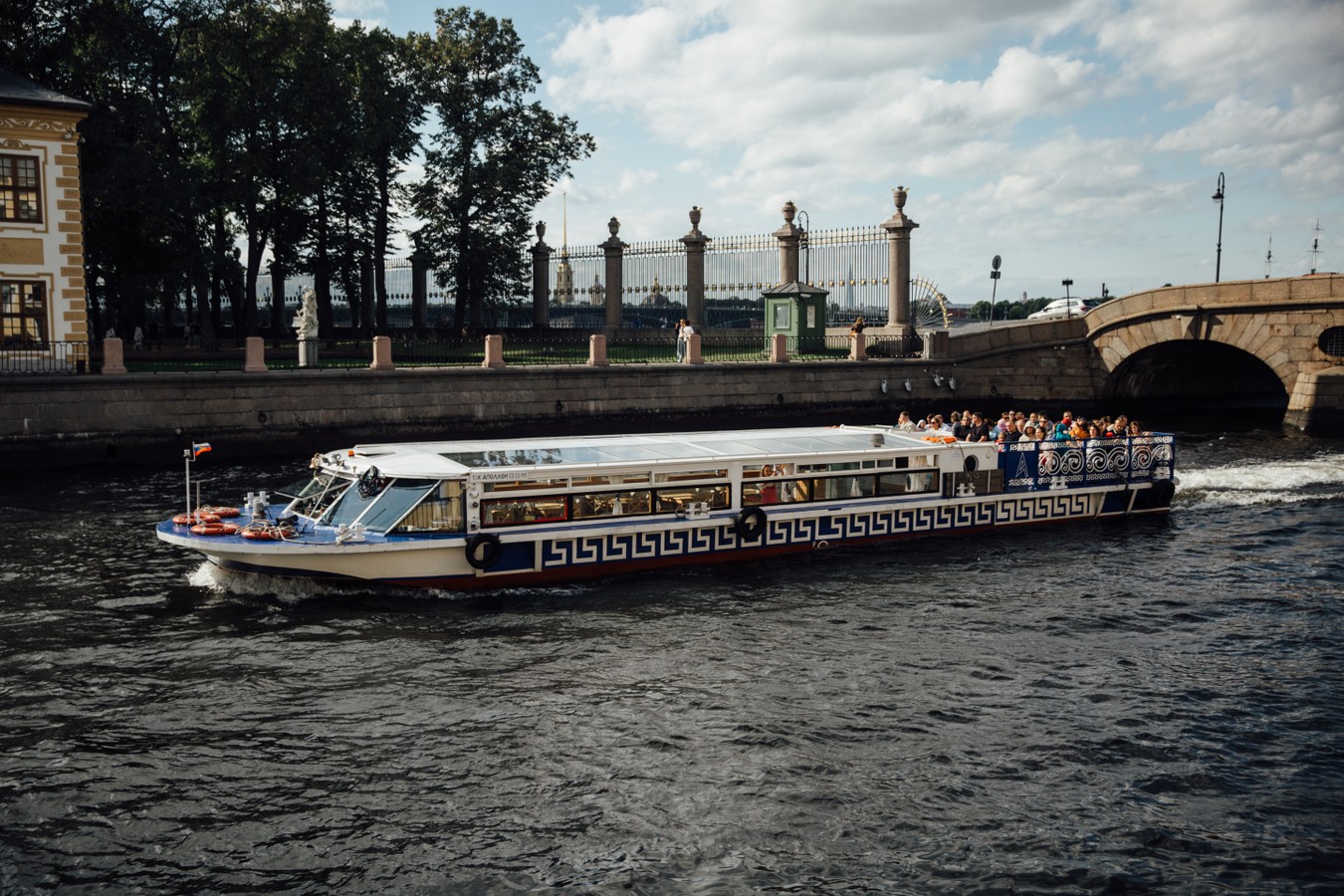 Сердце Петербурга — по Фонтанке в акваторию Невы