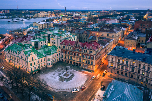 Фото - экскурсия: Экскурсия в Выборг на комфортном автомобиле зимой и на мотоциклах летом