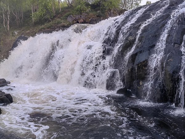 Водопады Кольского полуострова — из Мурманска - фото 3