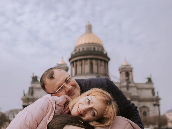 Фотосессия на питерских улочках и крыше! - фото 4
