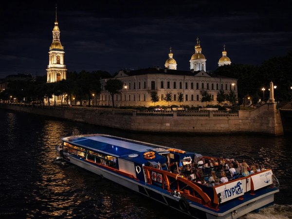 Санкт-Петербург и развод мостов: ночная прогулка на теплоходе - фото 2