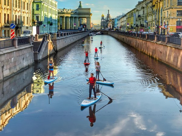 Сап-прогулка к главным символам Петербурга - фото 3